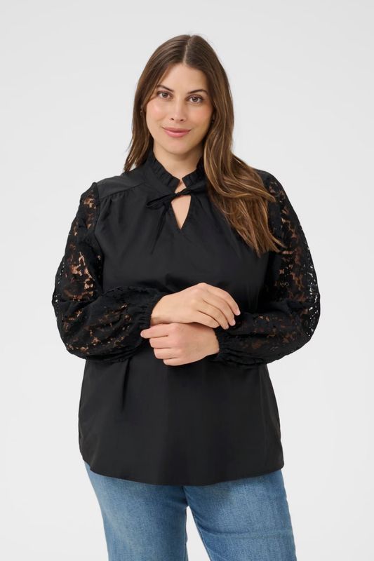 KC Mynthia Blouse, Black deep
