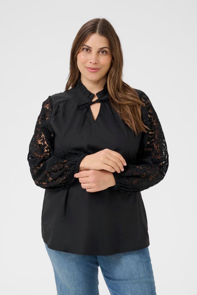 KC Mynthia Blouse, Black deep