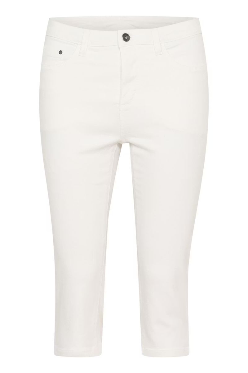 KA Zelina Capri bukse, Chalk/White