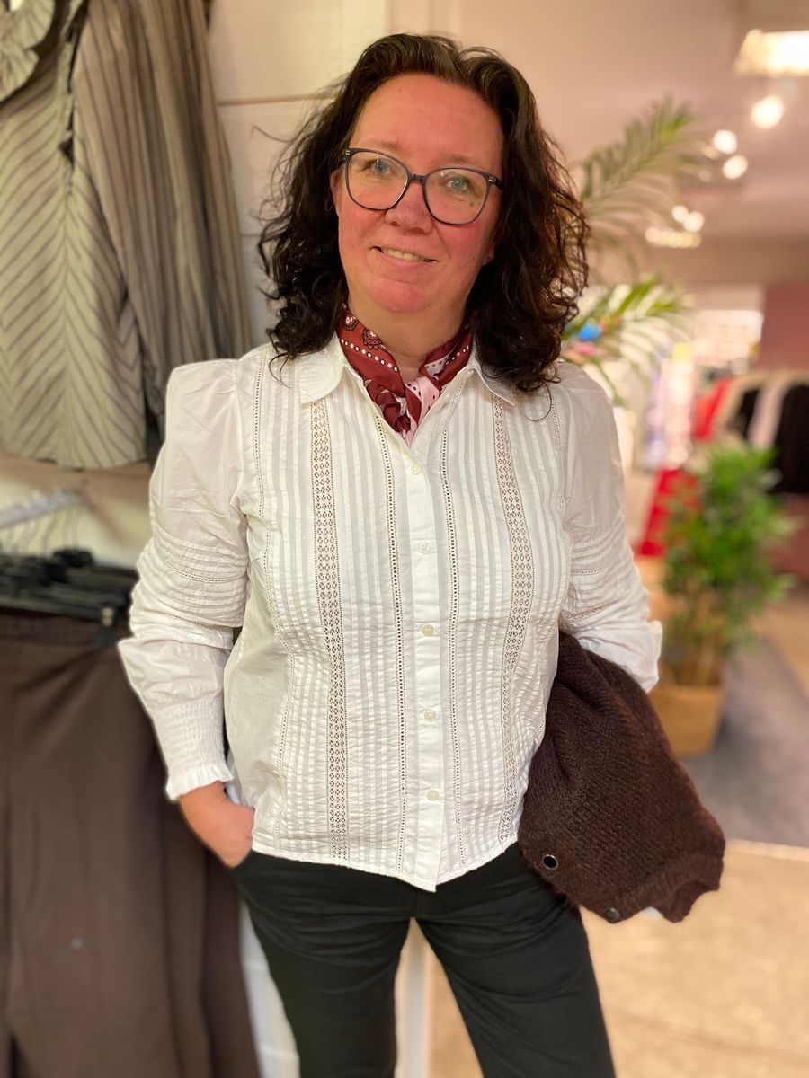 KA Bella Skjorte, Optical White