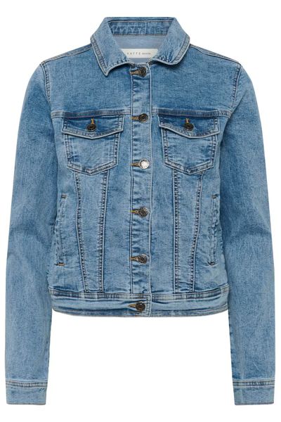 Hovedbilde KA Vilma Denim jakke, Washed Blue Denim
