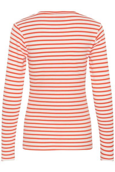 Hovedbilde KA Liddy T-shirt, Chalk/Tigerlilly