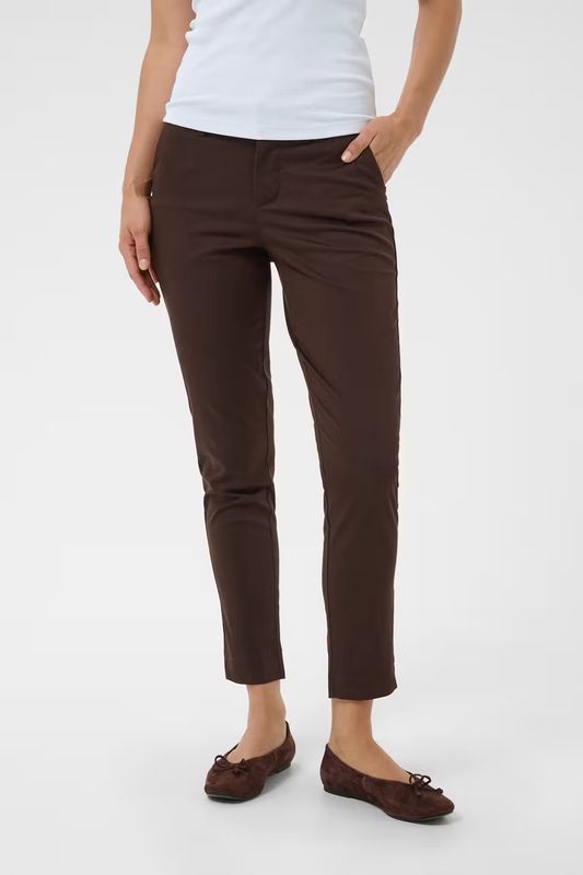  KA Lea 7/8 Chino Pant, Coffee Bean/Brun