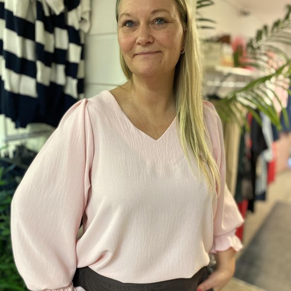 Hovedbilde Laila bluse, lys rosa
