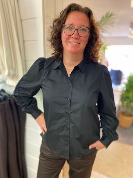 Hovedbilde KA Vicky skjorte, Black deep