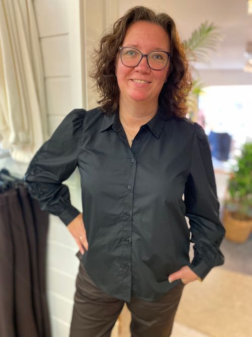 Hovedbilde KA Vicky skjorte, Black deep