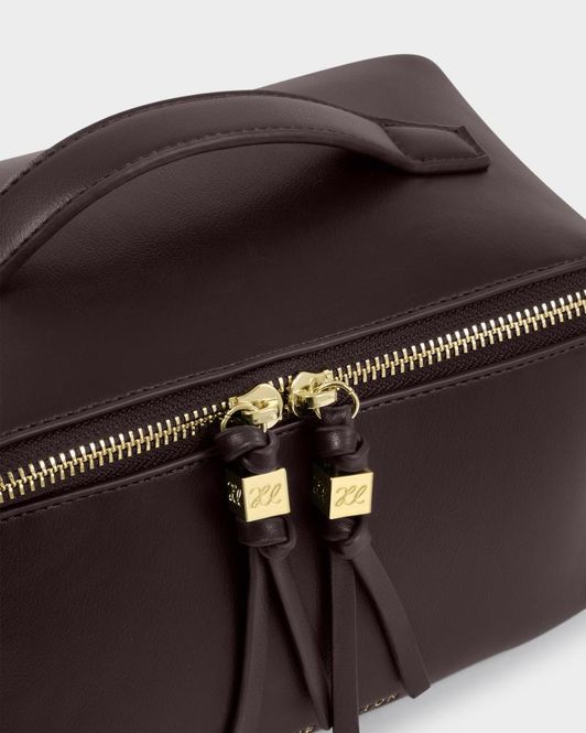 Hovedbilde SOHO Make Up Bag, Large, Bitter Chocolate