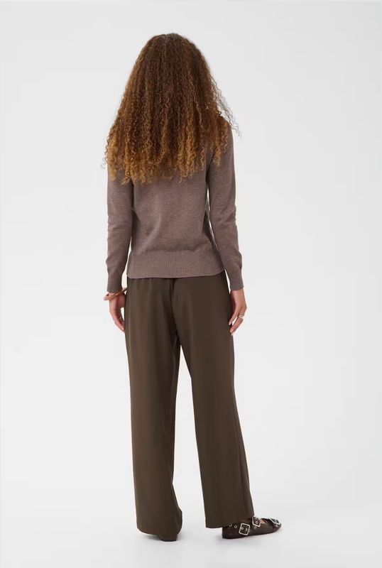 CelestSZ Wide Leg Bukser - chocolate brown