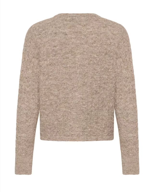 KAmelanie Cardigan beige Melange/natur