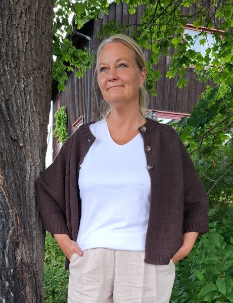 Hovedbilde Jayne Cardigan, Coffee Bean