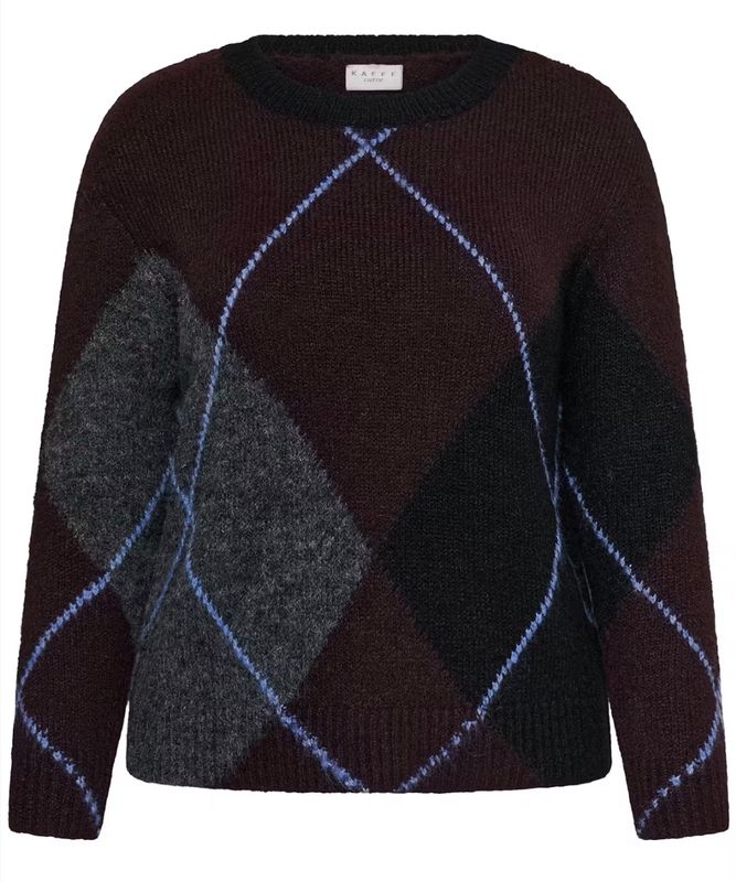 KCkit Pullover Dark grey melange/Fudge