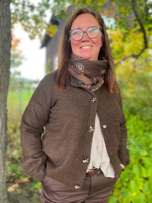 Hovedbilde BYomea Cardigan, Java melange