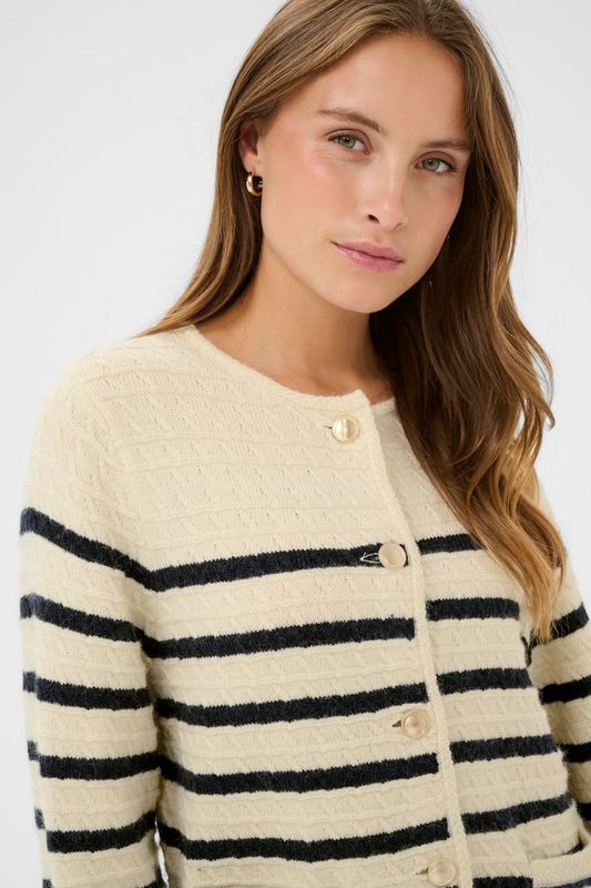 Olena SZ Cardigan, beige/marine