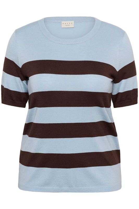 KC Lizzy Pullover, Blue fog/brown
