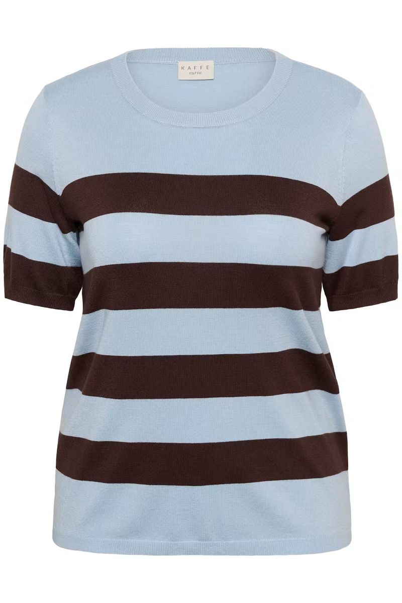 KC Lizzy Pullover, Blue fog/brown