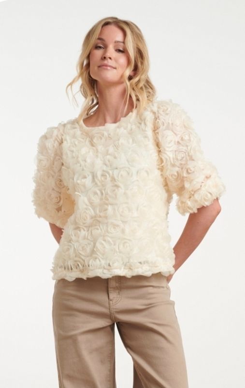 SL - rosebluse - offwhite