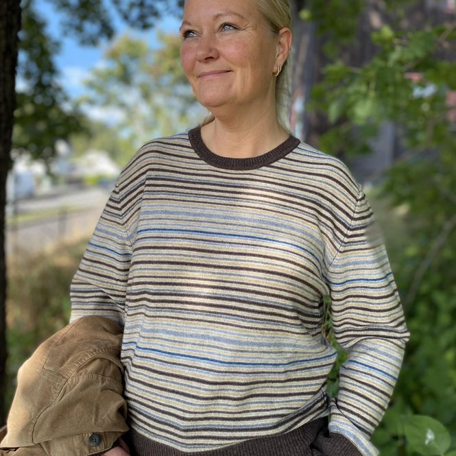 Hovedbilde Mila  ullgenser, stripete
