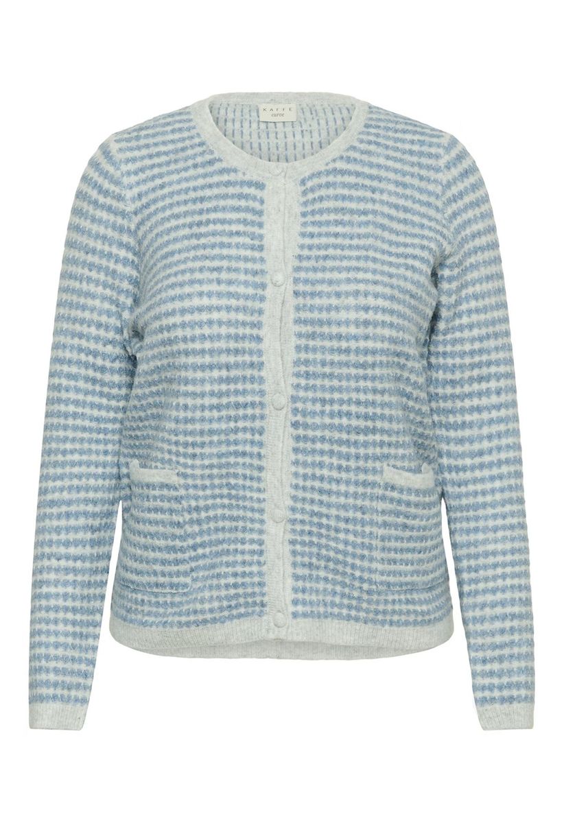 KCelanna Knit Cardigan, Light grey/windward structure