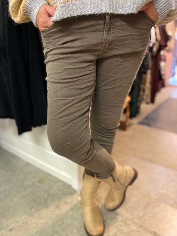 Melly & Co bukse, taupe