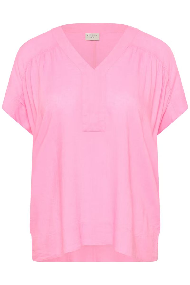 KC Mille lin bluse, Pink frosting