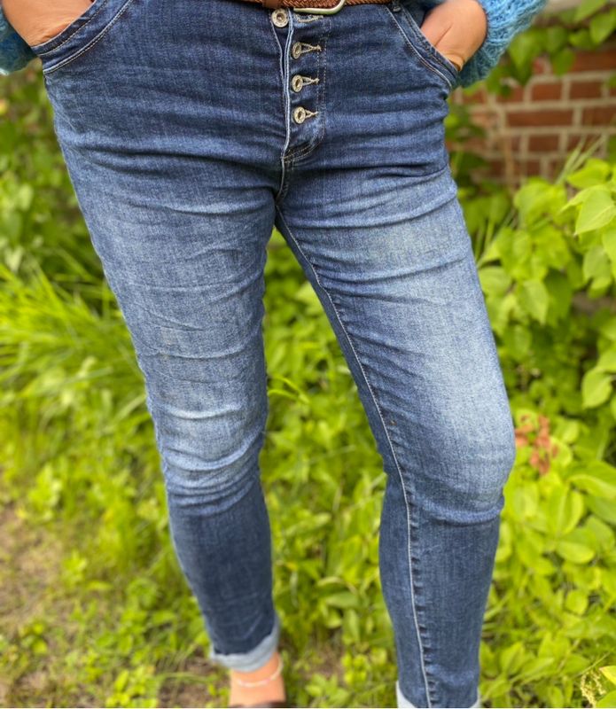 Massimo jeans, knapper i front