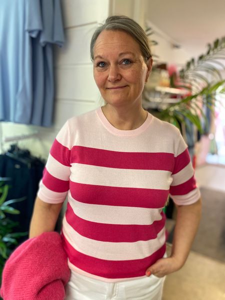 Hovedbilde KA Lizza Pullover, Ballerina/beetroot