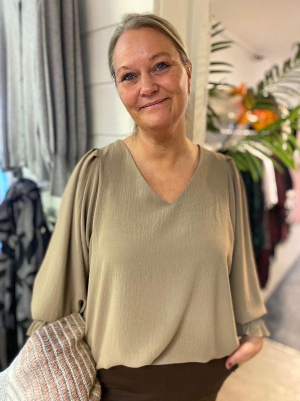 Laila bluse, camel