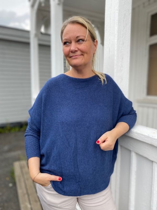 Marielle genser, marineblå